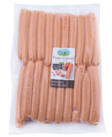 WÜRSTEL MINI MONTAGNA PRAMSTRAHLER PZ 40X25g KG 1