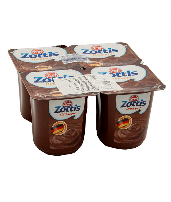 BUDINO AL CIOCCOLATO PZ 4X115 ZOTTIS GR 460