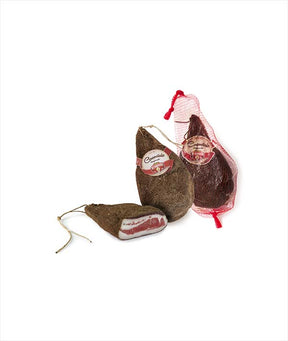 GUANCIALE DI SUINO STAGIONATO SOTTOVUOTO SALUMIFICIO M. BRUGNOLO KG 1,35
