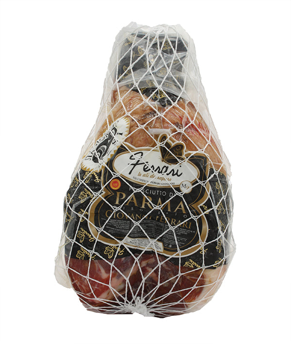 PROSCIUTTO DI PARMA SENZA OSSO PELATO PERA FERRARI 20 MESI KG 7,5