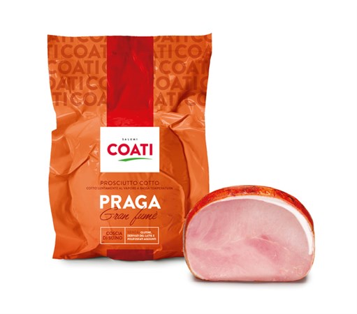 PROSCIUTTO COTTO PRAGA COATI SOTTOVUOTO KG 8