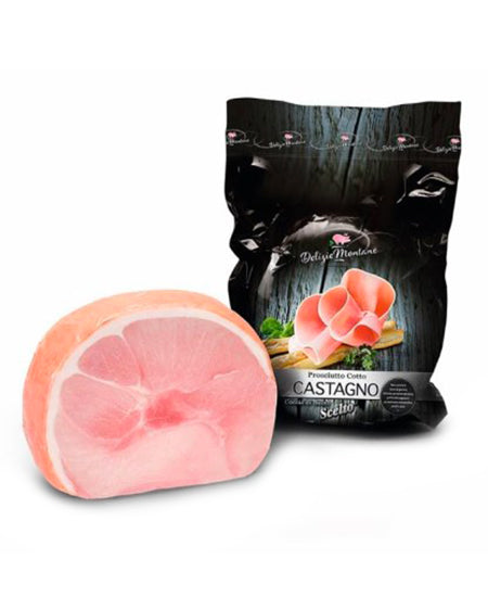 PROSCIUTTO COTTO SCELTO COATI CASTAGNO SENZA POLIFOSFATI KG 8