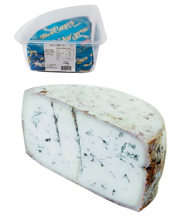 FORMAGGIO DI CAPRA BLU ERBORINATO DOLCE 1/8 KG 1,5