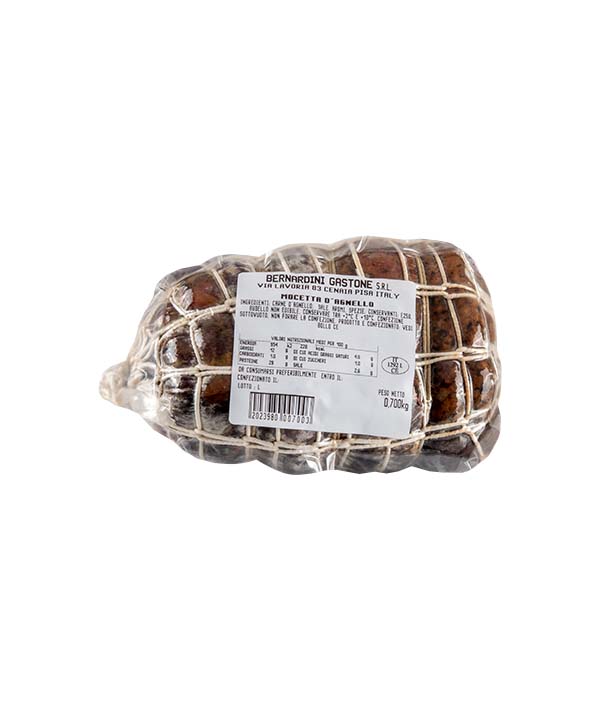 MOCETTA DI AGNELLO BERNARDINI GASTONE SOTTOVUOTO GR 500