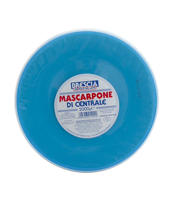 FORMAGGIO MASCARPONE MATERIA GRASSA 48% VASCHETTA
CENTRALE DEL LATTE DI BRESCIA KG 2