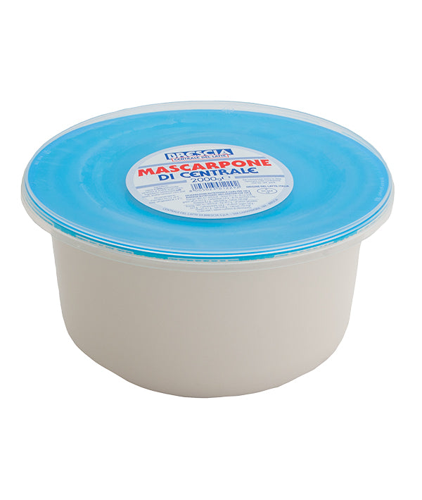 FORMAGGIO MASCARPONE MATERIA GRASSA 48% VASCHETTA
CENTRALE DEL LATTE DI BRESCIA KG 2