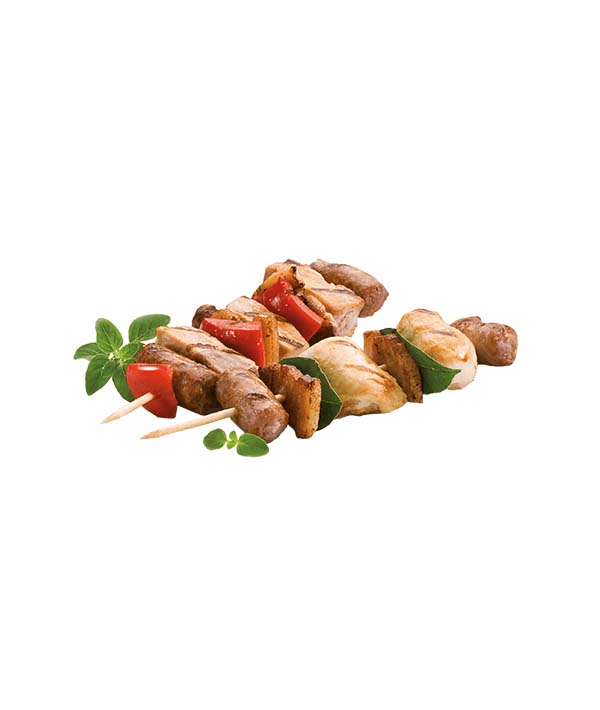 SPIEDINI DI POLLO E SUINO RUSTICI ATP GR 185 PZ 6