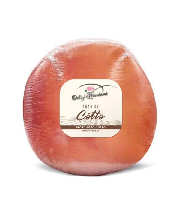 PROSCIUTTO COTTO SUPER DELIZIE MONTANE SENZA POLIFOSFATI KG 8