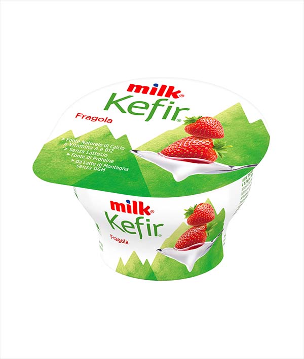 KEFIR INTERO FRAGOLA SENZA LATTOSIO MILK GR 150