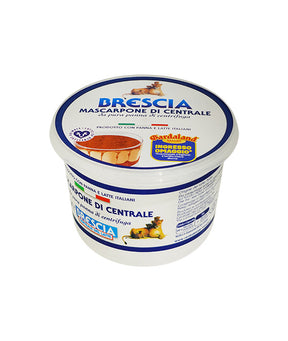 FORMAGGIO MASCARPONE MATERIA GRASSA 48% VASCHETTA
CENTRALE DEL LATTE DI BRESCIA GR 500