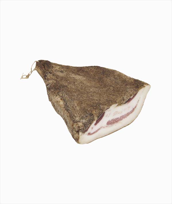 GUANCIALE DI SUINO AL PEPE STAGIONATO SOTTOVUOTO GAGLIARDI KG 2