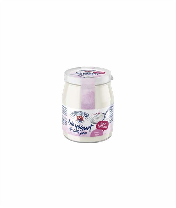 YOGURT ALPEN BIANCO BIO SENZA LATTOSIO VASO VETRO VIPITENO GR 150