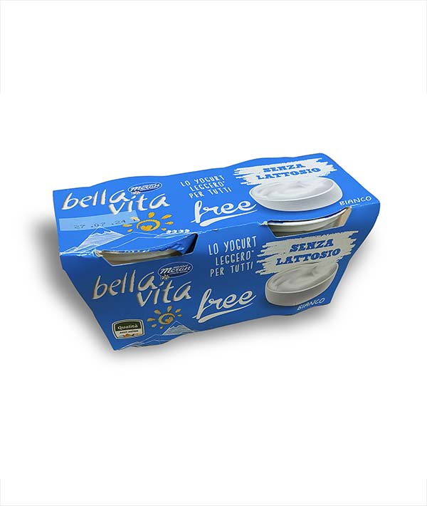 YOGURT 1,5% BIANCO SENZA LATTOSIO GR 125 MERANO PZ 2