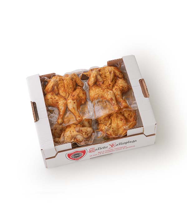 GALLETTO COTTO CON ERBE AROMATICHE PZ 8 SOTTOVUOTO
VALLESPLUGA KG 3