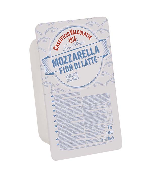 MOZZARELLE CILIEGINE VASCHETTA GR 10 100% ITALIA VALCOLATTE KG 1