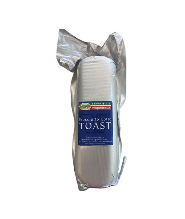 PROSCIUTTO COTTO TOAST CM 12X12 SOOTTOVUOTO VALPOLICELLA KG 4,5