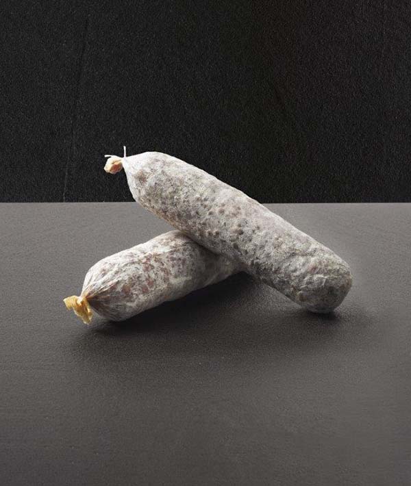 SALAME NOSTRANO CON AGLIO CORTE DE MONTECCHI GR 700