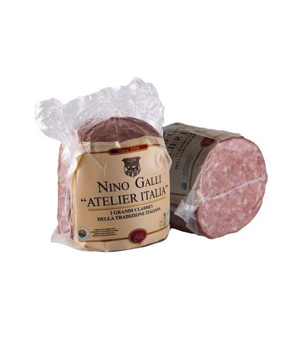SALAME COTTO CONTADINO A META' NINO GALLI KG 1,5