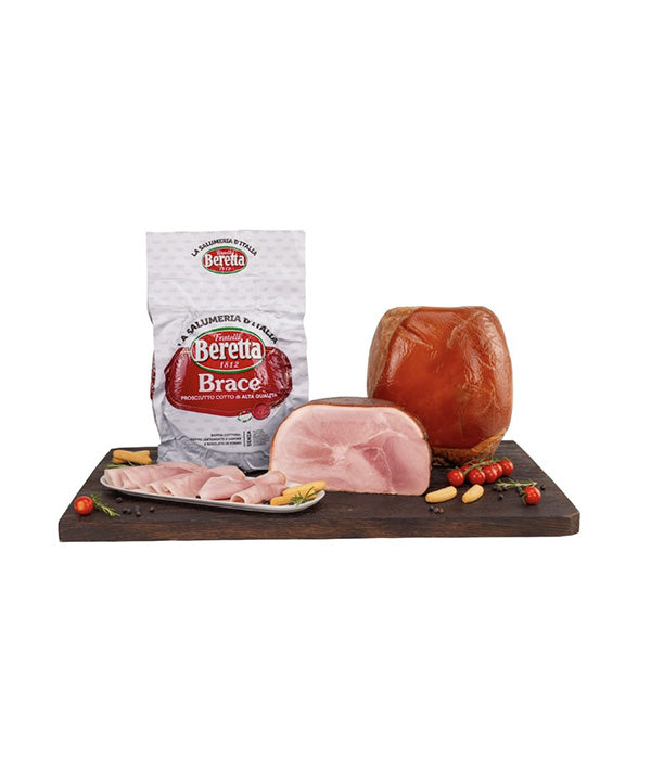 PROSCIUTTO COTTO BRACE ALTA QUALITÀ 1/2 BERETTA KG 3,5