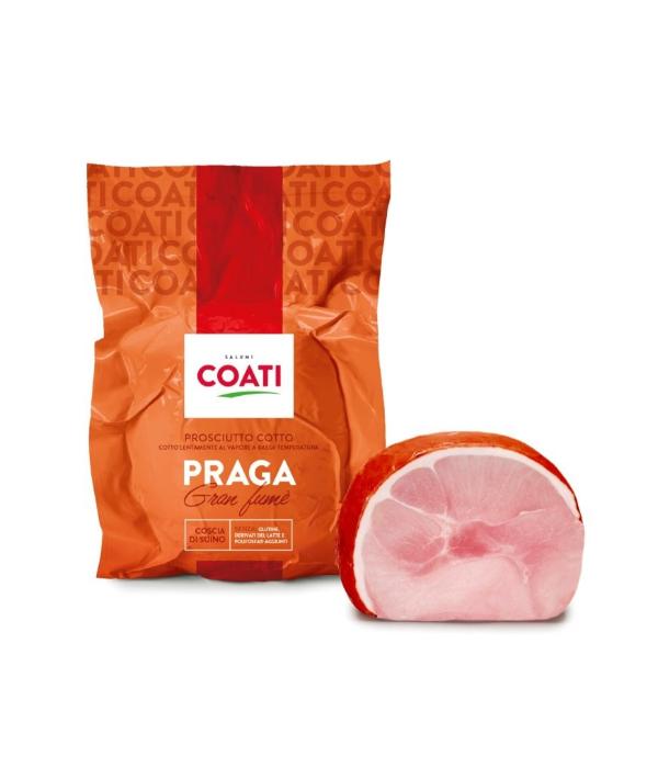PROSCIUTTO COTTO PRAGA GRAN FUMÉ SV COATI KG 8