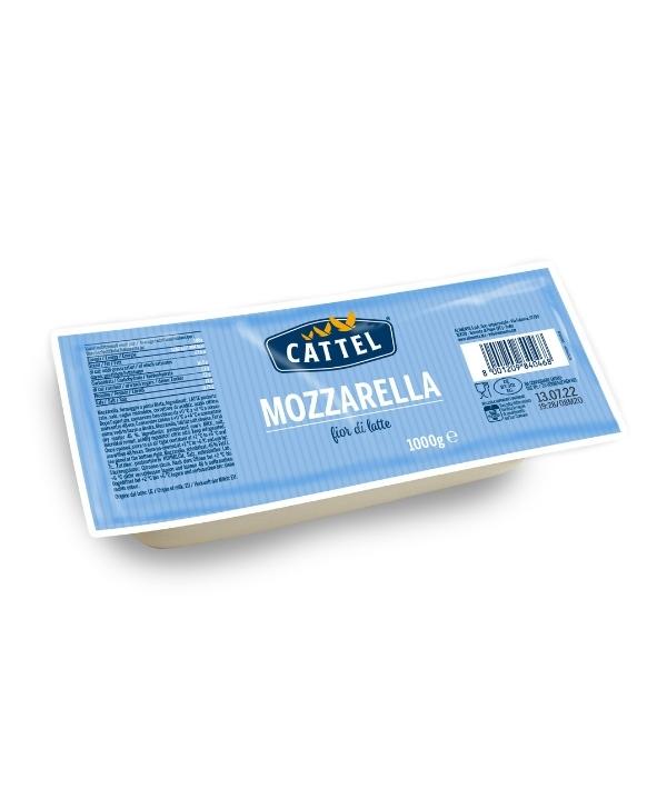 MOZZARELLA FILONE FIOR DI LATTE (CARTONE) CATTEL KG 1