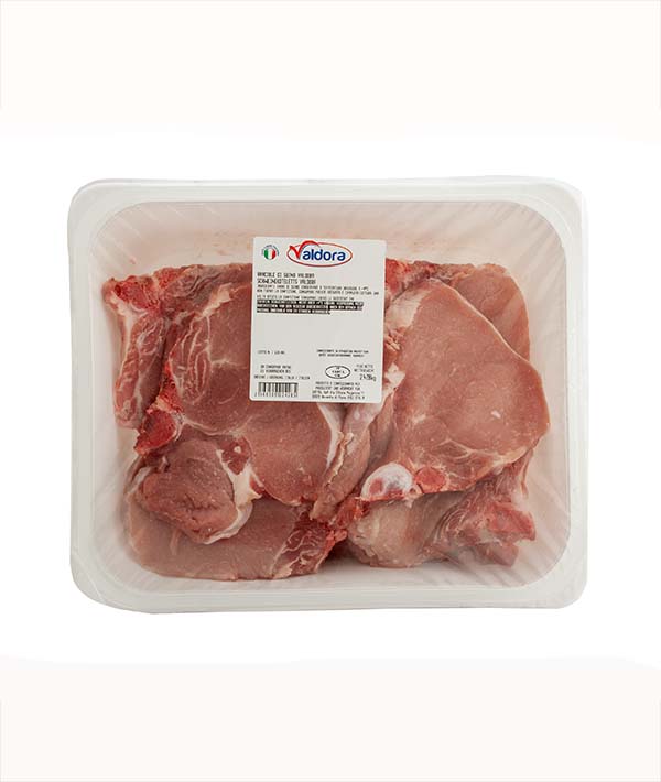 BRACIOLE DI SUINO PZ 10X220g ATM VALDORA KG 2,2