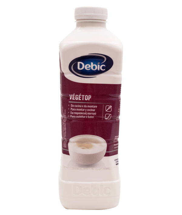 CREMA VEGETALE VEGETOP (CARTONE) SENZA ZUCCHERO DEBIC LT 1