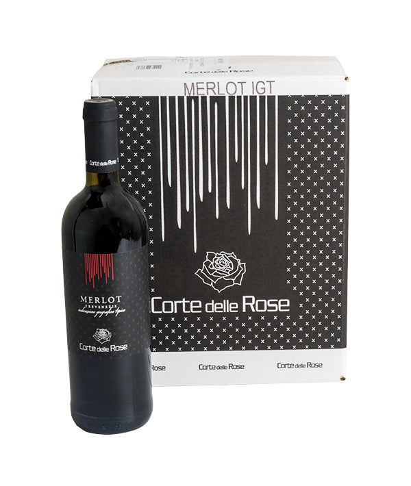 VINO MERLOT TREVENEZIE IGT CORTE DELLE ROSE LT 0,75