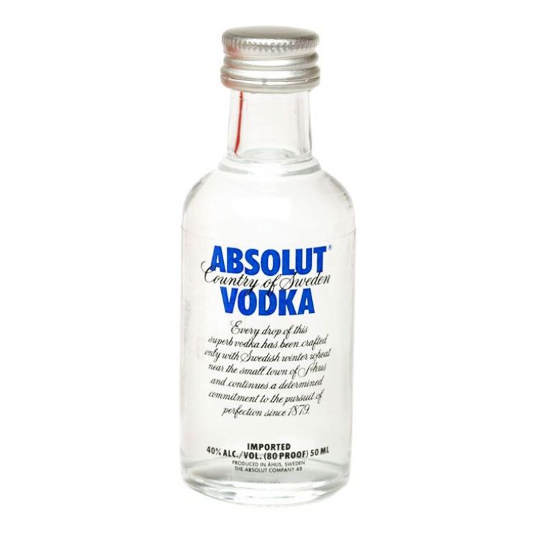 VODKA ABSOLUT MIGNON ML 50 40° PZ 12