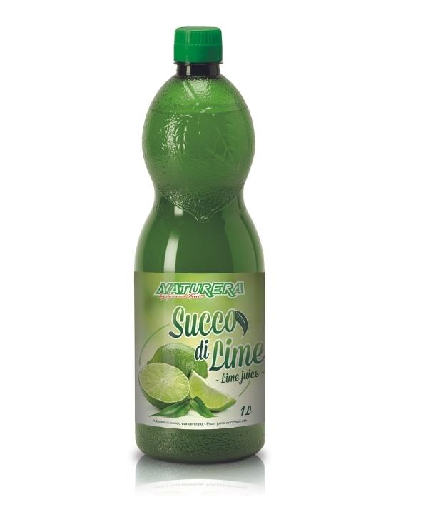 SUCCO DI LIME 100% BOTTIGLIA PET NATURERA LT 1