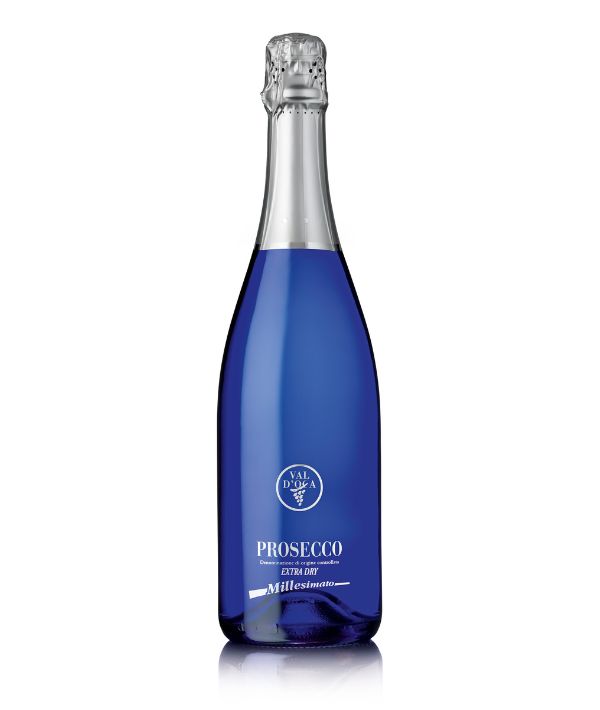 SPUMANTE PROSECCO DOC MILLESIMATO BLU EXTRA DRY 
VAL D'OCA LT 0,75