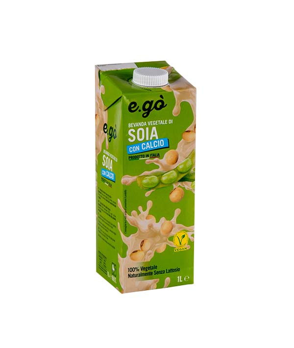 BEVANDA VEGETALE SOIA CALCIO BRICK E.GO LT 1