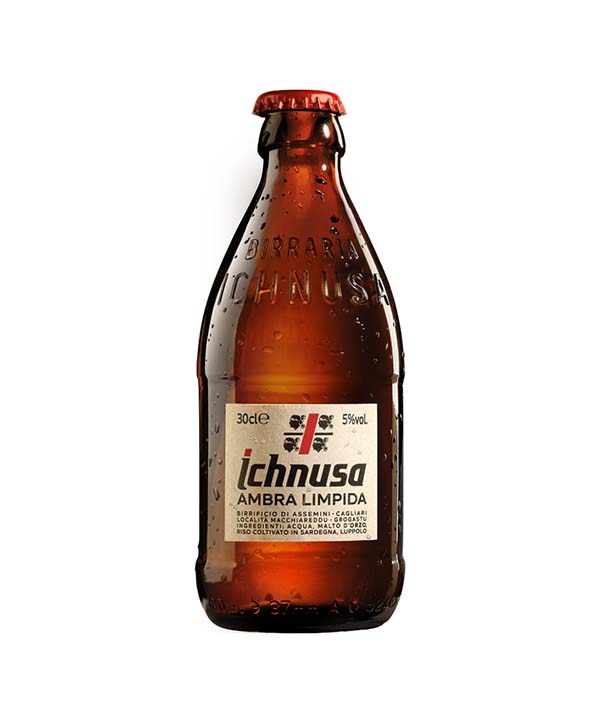 BIRRA ICHNUSA AMBRA LIMPIDA BOTTIGLIA LT 0,3 PZ 24