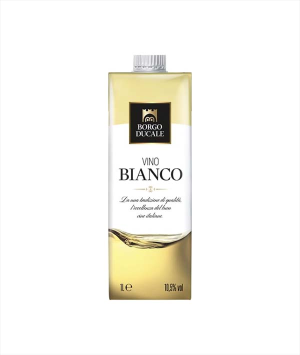 VINO BIANCO BORGO DUCALE 11° BRICK CON TAPPO LT 1