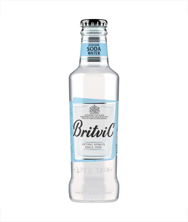 SODA WATER BRITVIC LT 0,2 MOLINARI PZ 24