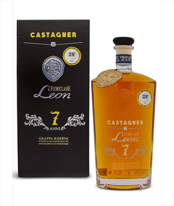 GRAPPA FUORICLASSE LEON 7 ANNI 38° CASTAGNER LT 0,7