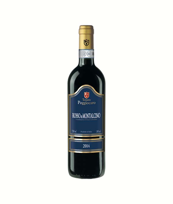 VINO ROSSO DI MONTALCINO 13,5° DOC LT 0,75