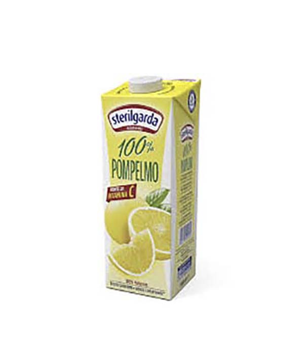 SUCCO DI POMPELMO 100% CON TAPPO STERILGARDA LT 1