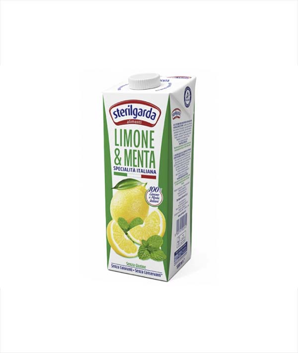 BEVANDA CON SUCCO DI LIMONE E MENTA STERILGARDA LT 1