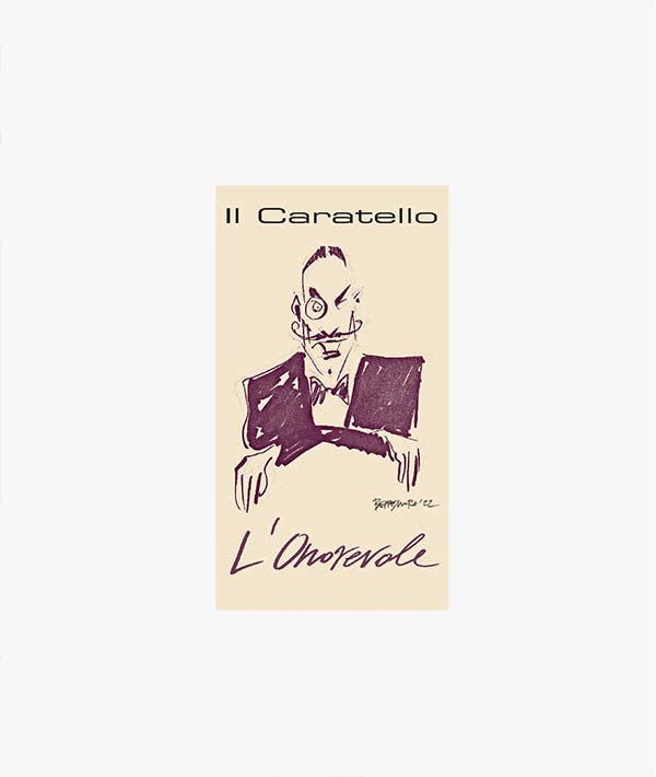VINO ROSSO BIO IGT L'ONOREVOLE CARATELLO LT 0,75
