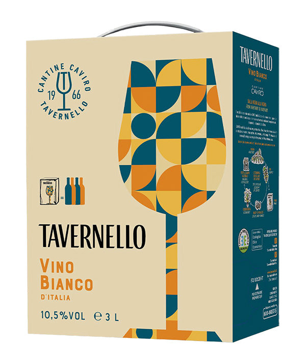 VINO BIANCO D'ITALIA 10,5° BAG IN BOX TAVERNELLO LT 5