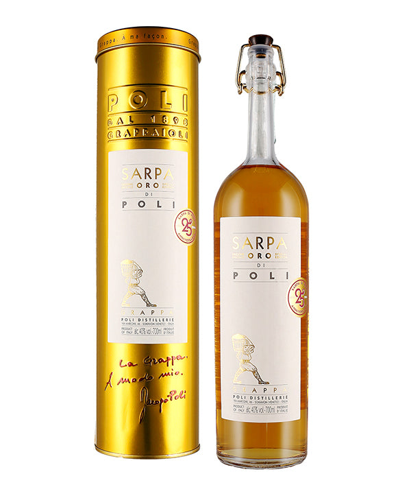 GRAPPA POLI SARPA ORO 40° LT 0,7