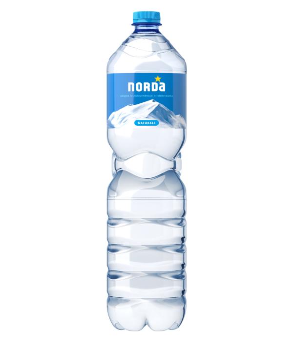 ACQUA MINERALE NATURALE PET LT 1,5 NORDA PZ 6