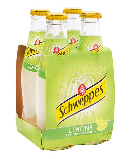 LEMON DRY SCHWEPPES VAP LT 0,18 PZ 4