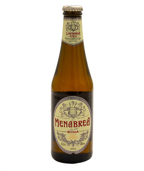 BIRRA MENABREA BIONDA BOTTIGLIA LT 0,33 PZ 24