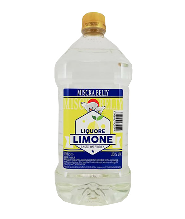 LIQUORE AL LIMONE BASE VODKA MISCKLA BELIY 25° PET LT 2