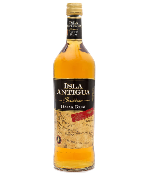 RUM ISLA ANTIGUA CARRIBBEAN DARK 37.5° LT 1