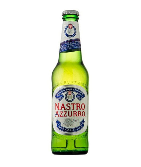 BIRRA NASTRO AZZURRO BOTTIGLIA LT 0,33 PZ 24