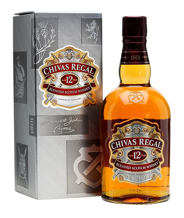 WHISKY CHIVAS REGAL 12 ANNI ASTUCCIO 40° LT 1