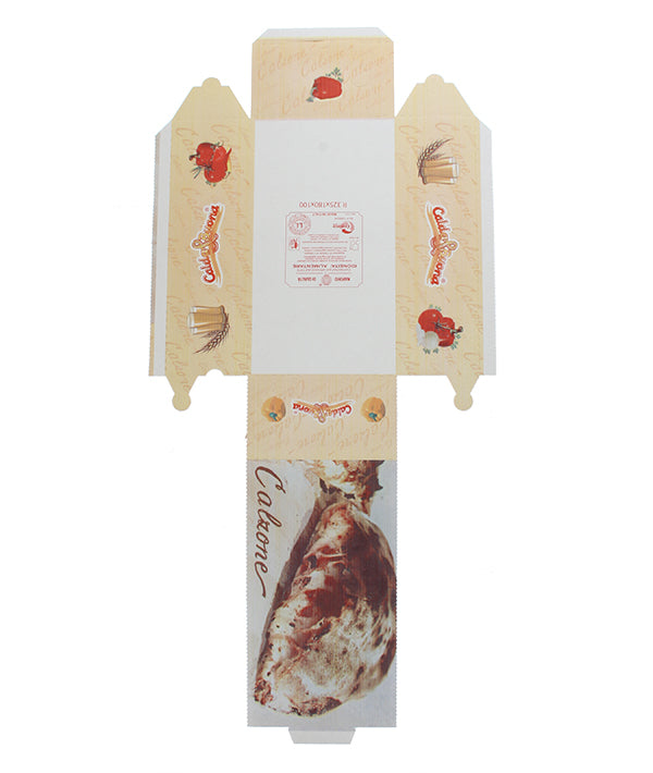 BOX CALZONE CM 32,5X18 H10 GOLOSO GR 95 LINER PZ 100